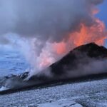 2 volcanoes rumble into action in Russia’s far east