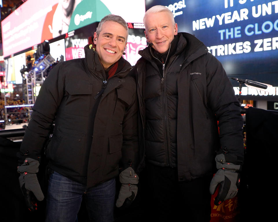 Andy Cohen says ‘rest assured,’ he will be drinking on CNN this New Year’s Eve: ‘People enjoy watching me try to get Anderson plastered’