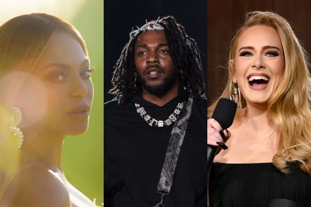 Beyoncé, Kendrick Lamar, and Adele Top 2023 Grammy Nominees