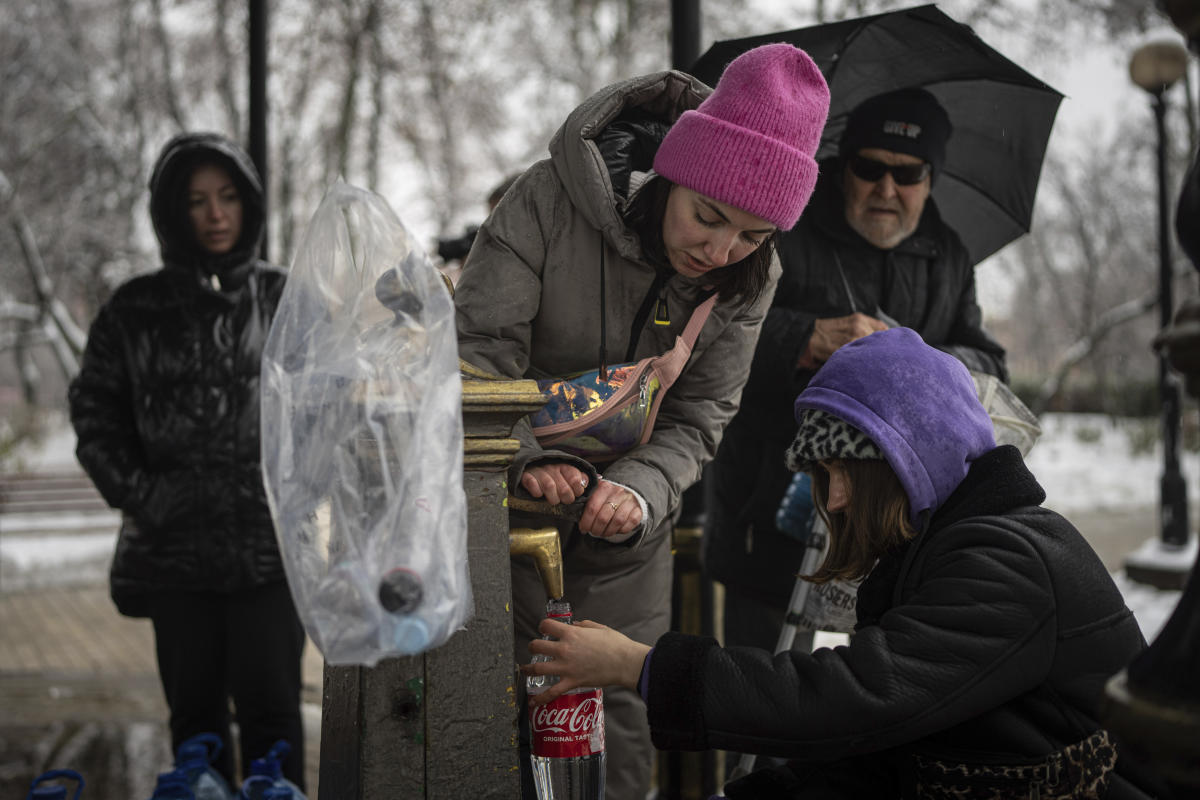 Bombed, not beaten: Ukraine’s capital flips to survival mode