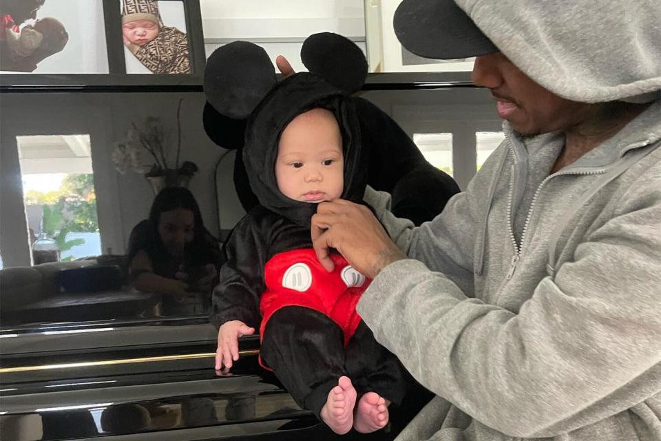 Bre Tiesi Shares Adorable Photos of Nick Cannon with Son Legendary on His First Halloween