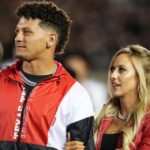 Brittany Mahomes Goes Only Bra and No Pants in Sexy ‘Sneaky Peaky’ Snap of Maternity Photoshoot