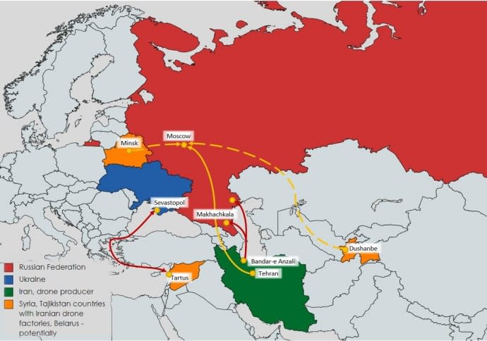 By sea and air: National Resistance Center finds out how Iran supplies Russia with drones