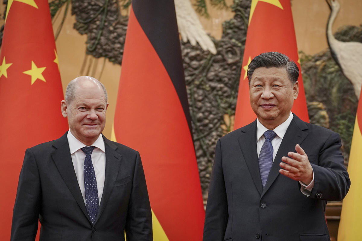 China’s Xi urges Ukraine peace talks with Germany’s Scholz