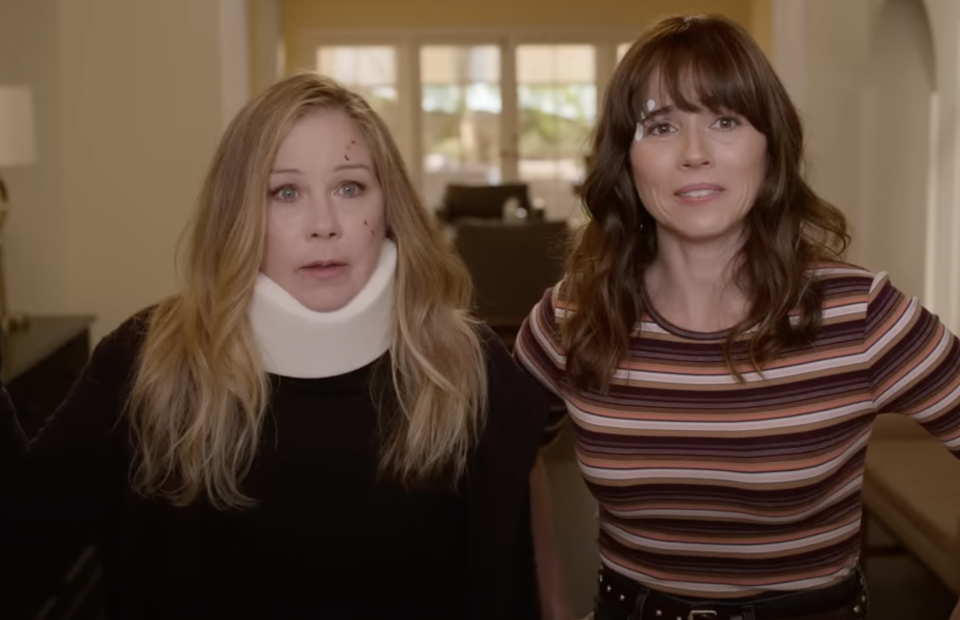 Christina Applegate and Linda Cardellini are ‘badass b****es’ in ‘Dead to Me’ final season trailer: ‘We are in this together’