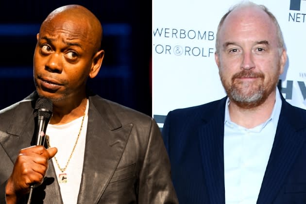 Controversial Comics Dave Chappelle & Louis CK Vie For Grammy’s Best Comedy Album; Jim Gaffigan, Patton Oswalt And Randy Rainbow Also Nominated