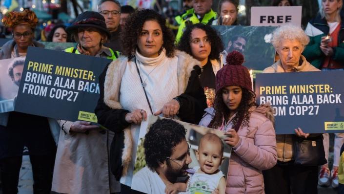 COP27 shines spotlight on Egypt’s political prisoners