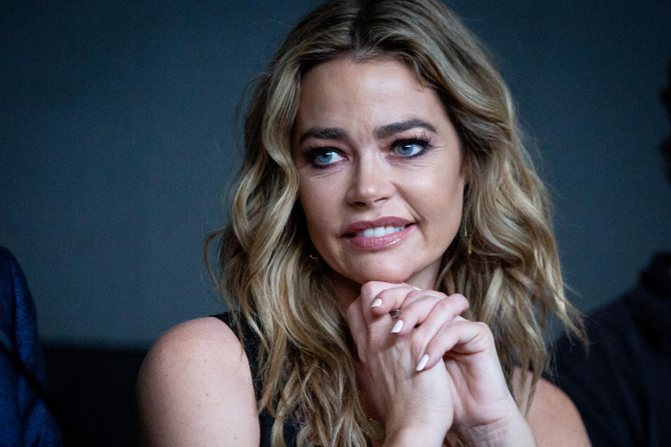 Denise Richards and her husband shot at in apparent road-rage incident