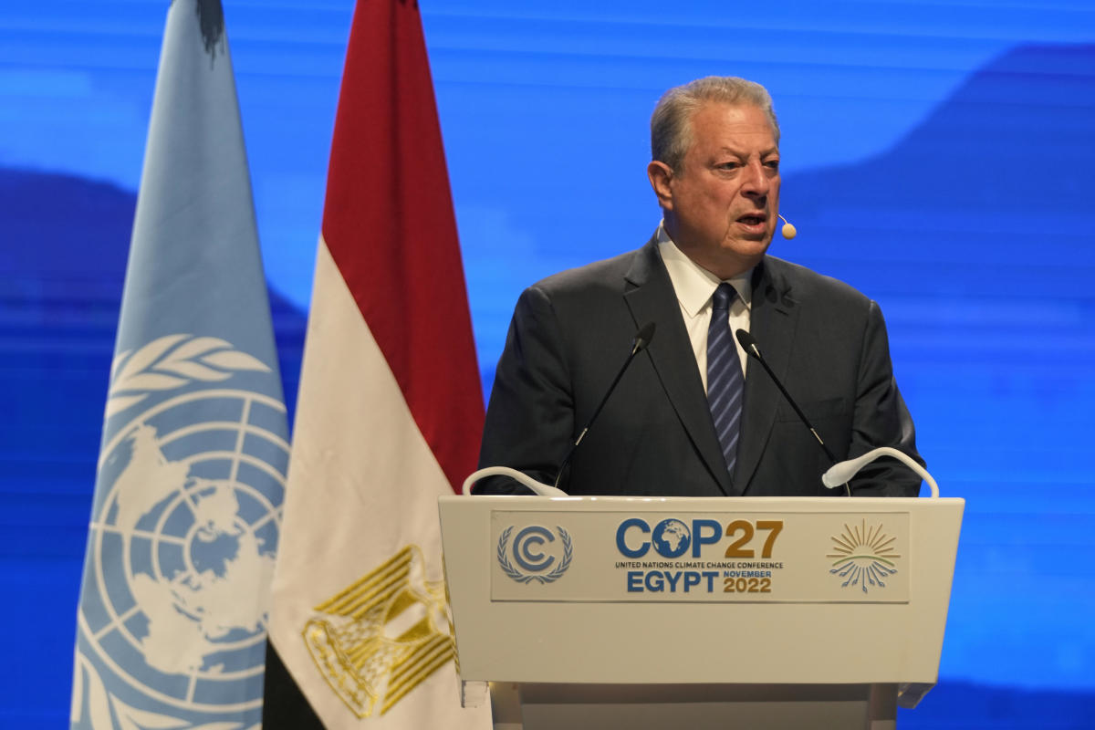 Gore announces fossil fuel emissions inventory at UN summit