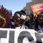 Hundreds protest for climate action at UN summit