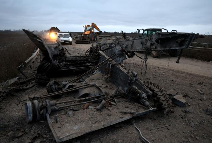 Inside liberated Kherson, a major hub retaken by Ukrainian forces