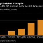 Iran’s Atomic-Fuel Stockpile Swelled Amid National Protests