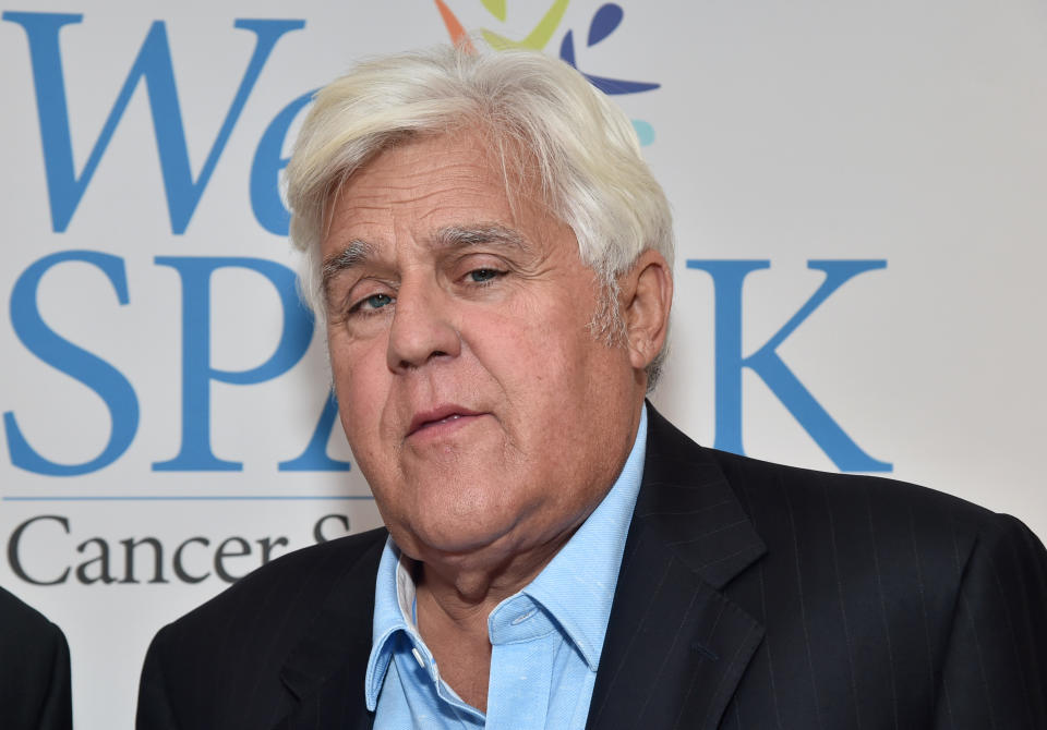 Jay Leno suffered 3rd-degree burns in garage gas fire, may need skin grafts