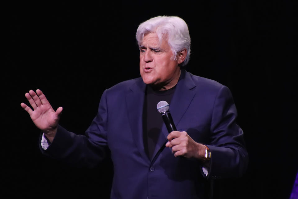 Jay Leno suffers ‘serious burns’ from gasoline fire: ‘I am OK’