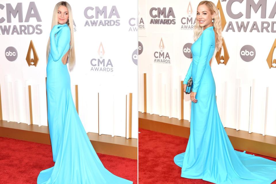 Kelsea Ballerini and Mackenzie Porter Show Up in the Same Balenciaga Dress at the 2022 CMA Awards