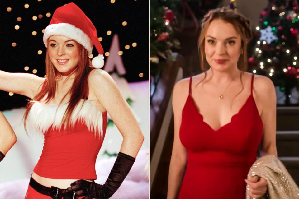 Lindsay Lohan wanted to recreate Mean Girls ‘Jingle Bell Rock’ dance in Falling for Christmas