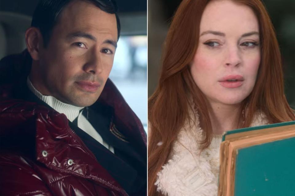 Lindsay Lohan’s Falling for Christmas ending has an adorably queer twist