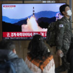 North Korea keeps up missile barrage, launches 1 over Japan