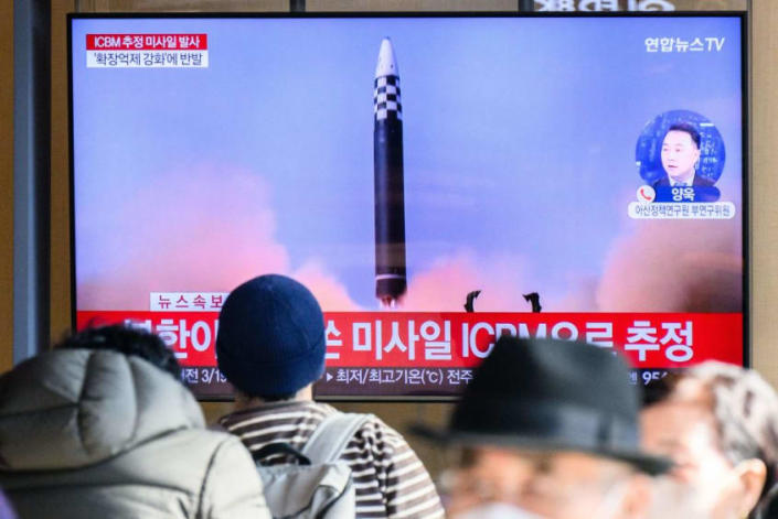 North Korea test launches missile with range to strike U.S.