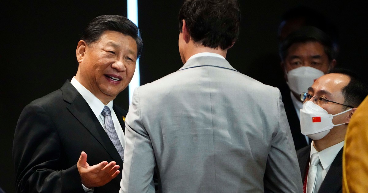 ‘Not appropriate’: Video shows Xi dressing down Trudeau in rare glimpse of world leaders clashing