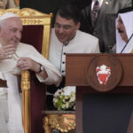 Pope slams ‘childlike’ whims of powerful that start wars