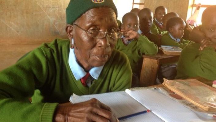 Priscilla Sitienei: ‘World’s oldest primary school pupil’ dies aged 99 in Kenya