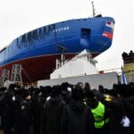 Russia unveils new icebreaker in push for energy markets