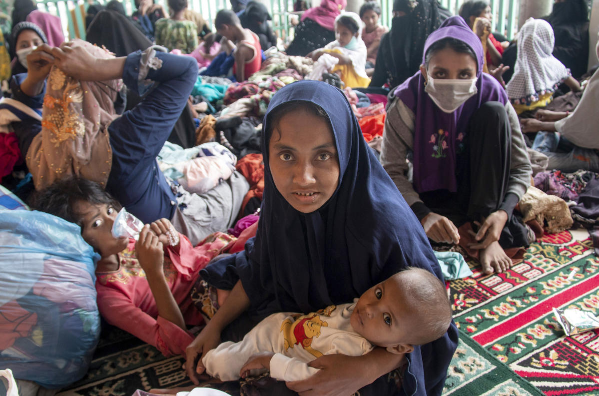 Second boat of over 100 Rohingya lands on Indonesian beach