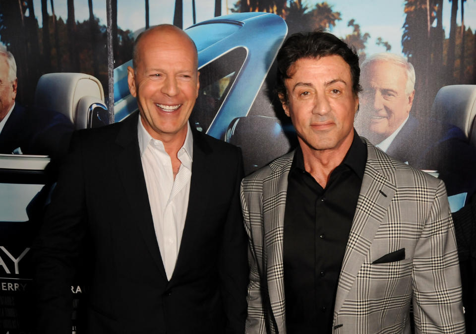 Sylvester Stallone says Bruce Willis is going through ‘really, really difficult times’ amid aphasia struggle