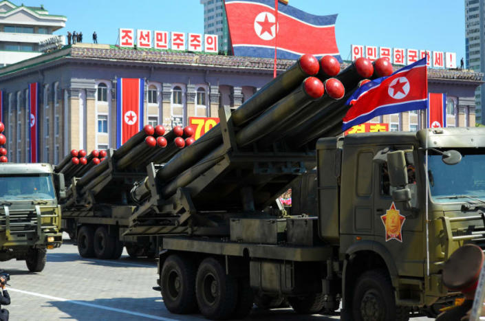 U.S. accuses North Korea of sending artillery shells to Russia