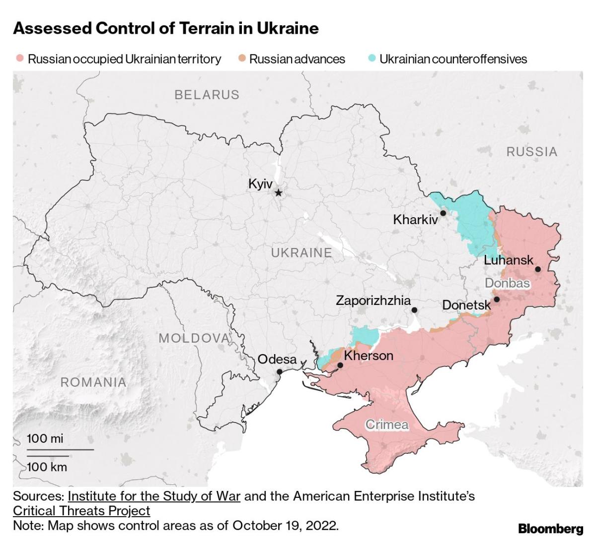 Ukraine Latest: EU to Discuss Punishing Iran Over Russia Aid