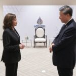 VP Harris, China’s Xi meet to ‘keep lines of communication open’