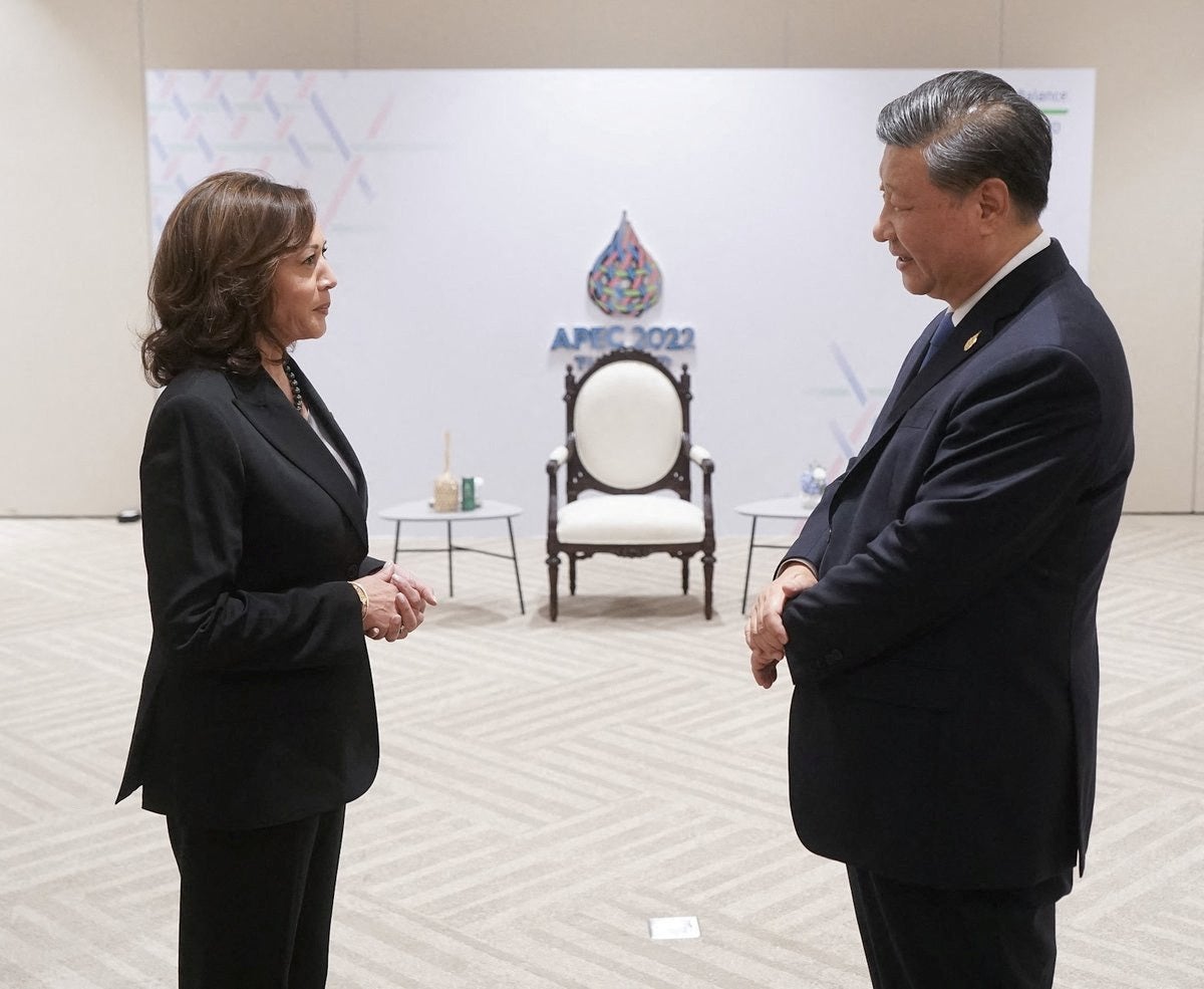 VP Harris, China’s Xi meet to ‘keep lines of communication open’