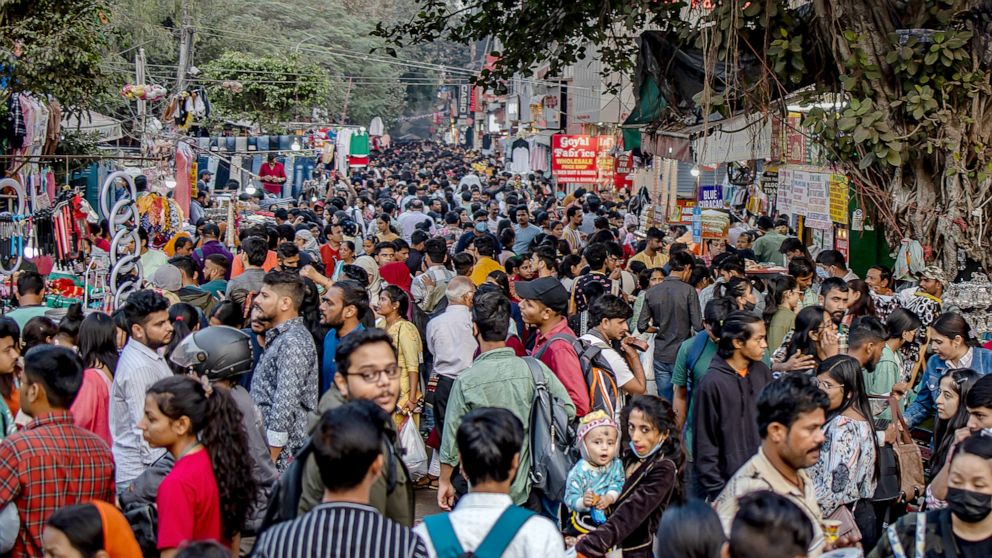 World population expected to reach 8 billion this week, India to overtake China to become most populated country