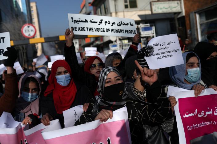 Afghan women show solidarity with Iranian protesters, face harsh Taliban crackdown