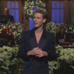 Austin Butler Chokes Up Paying Tribute to Late Mom in ‘SNL’ Monologue