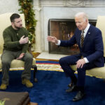 Biden tells Zelenskyy: ‘It’s an honor to be by your side’