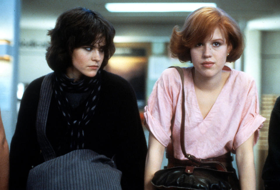 ‘Breakfast Club’ stars Molly Ringwald and Ally Sheedy reunite for dinner nearly 38 years after film’s release