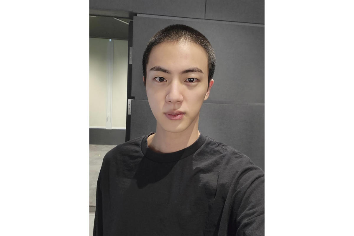 BTS member Jin begins military duty at front-line boot camp