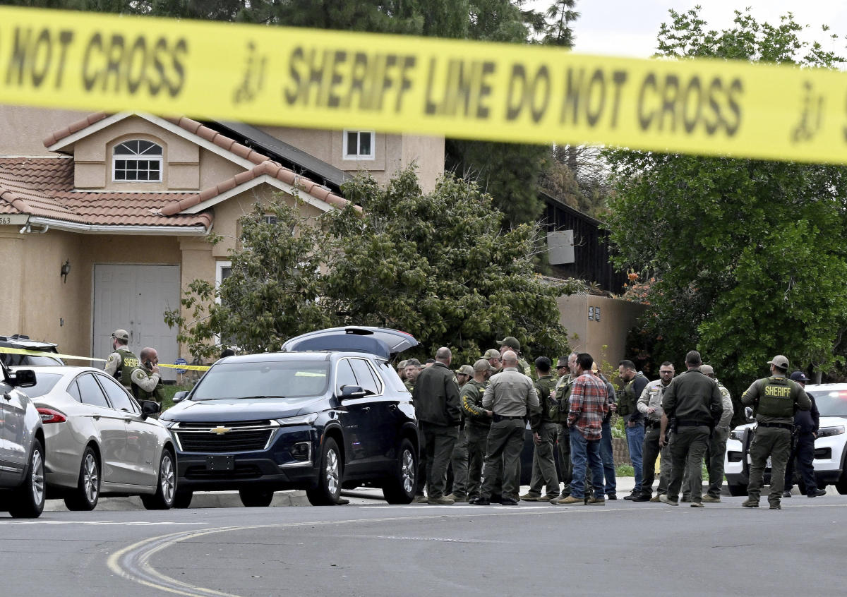 California deputy killed by driver, suspect dies in shootout