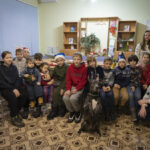 Dog therapy for kids facing the trauma of the war in Ukraine