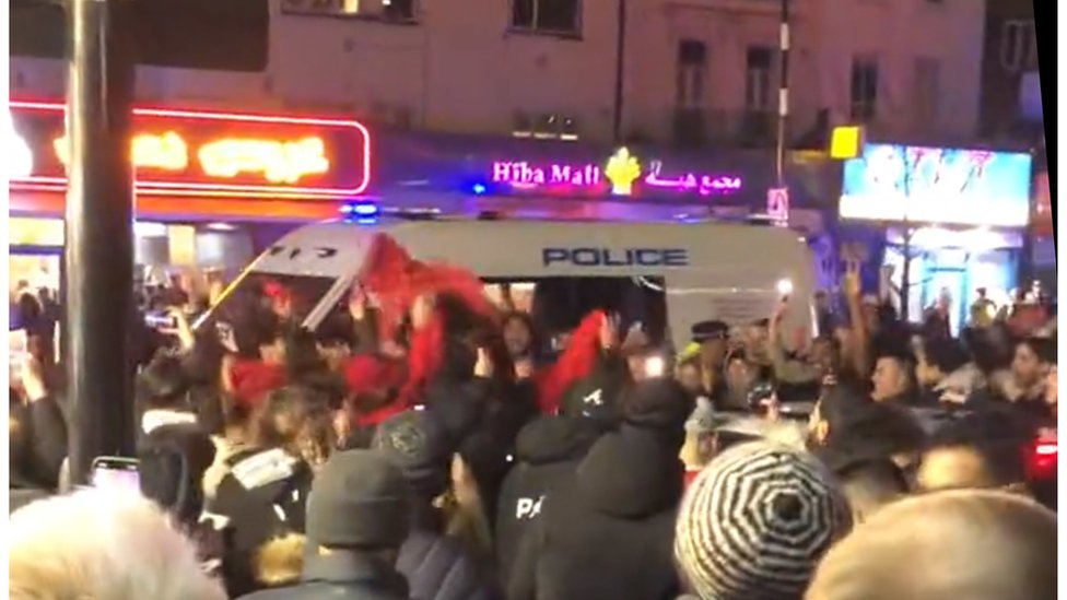 Edgware Road: Home of London’s Morocco World Cup celebrations