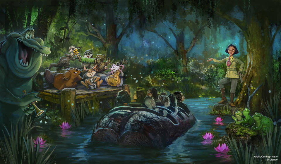 Here’s what Disney’s Splash Mountain will look like with ‘The Princess and the Frog’ makeover in 2023