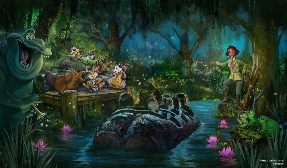 Here’s what Disney’s Splash Mountain will look like with ‘The Princess and the Frog’ makeover in 2024