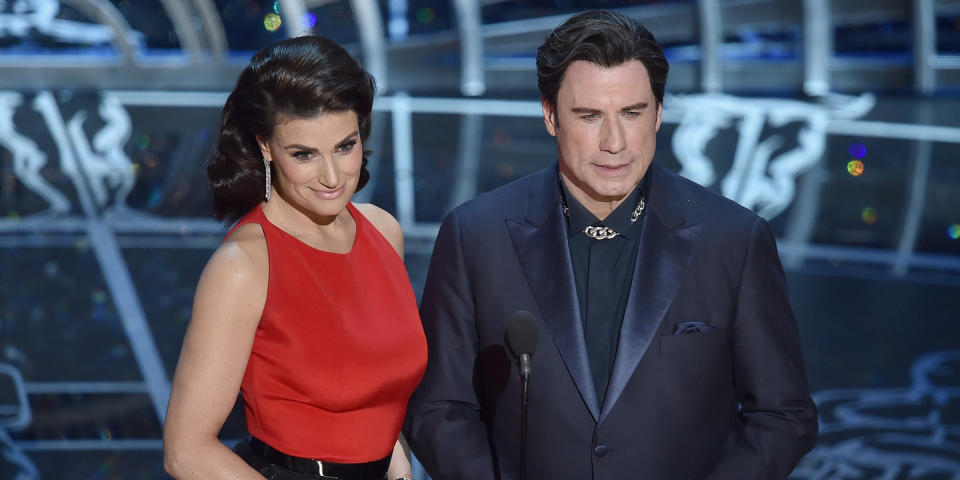 Idina Menzel: John Travolta messing up my name was ‘one of the best things that happened’