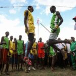 Kenya Maasai Olympics: Hundreds gather for lion hunt alternative