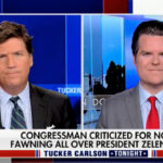 Matt Gaetz Tells Tucker Carlson It’s ‘North Korea-Style’ to Stand for Zelensky