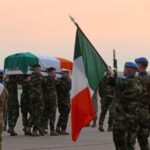 Memorial as Irish peacekeeper killed in Lebanon flown home