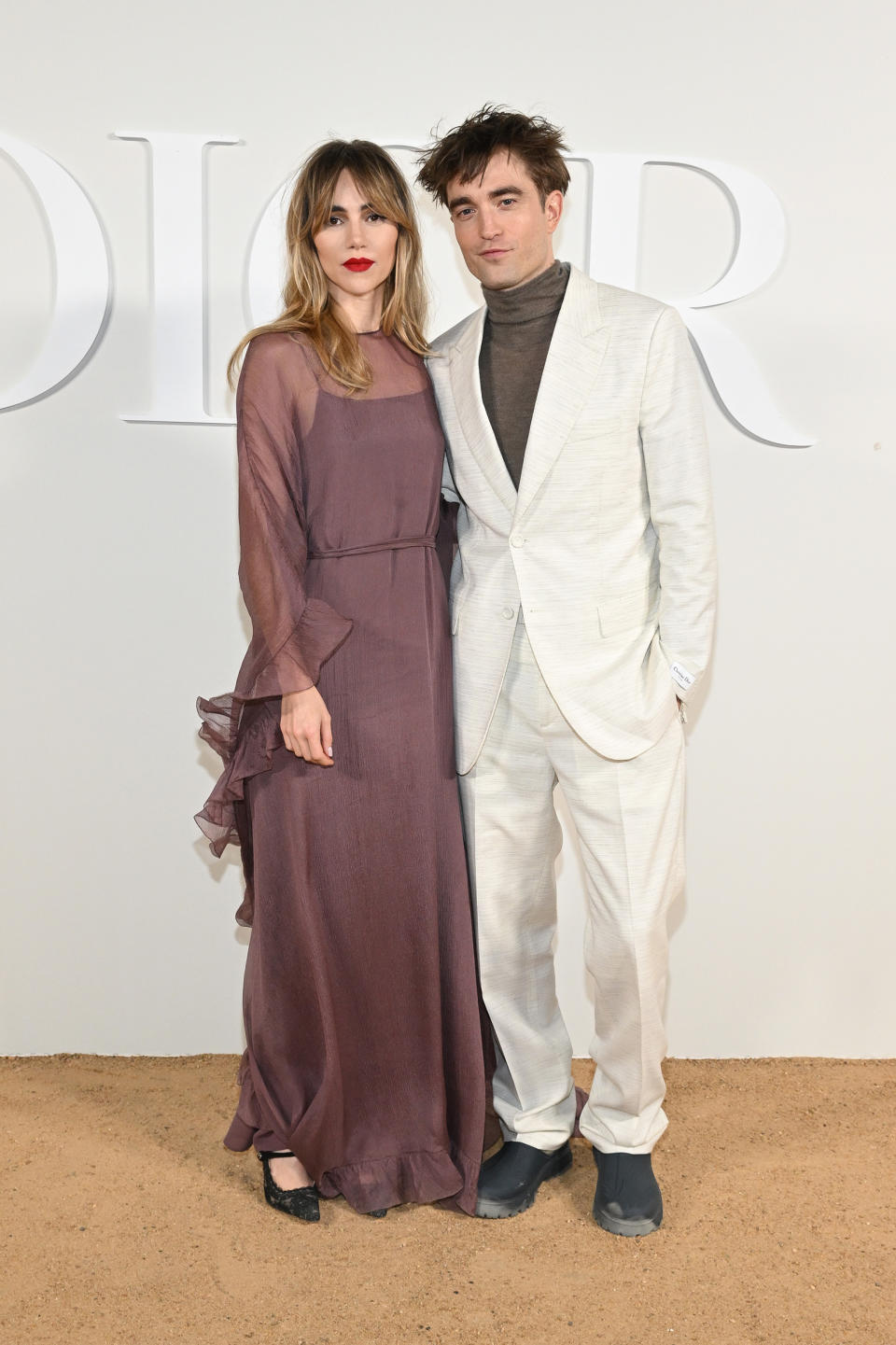 Robert Pattinson and longtime girlfriend Suki Waterhouse make red carpet debut