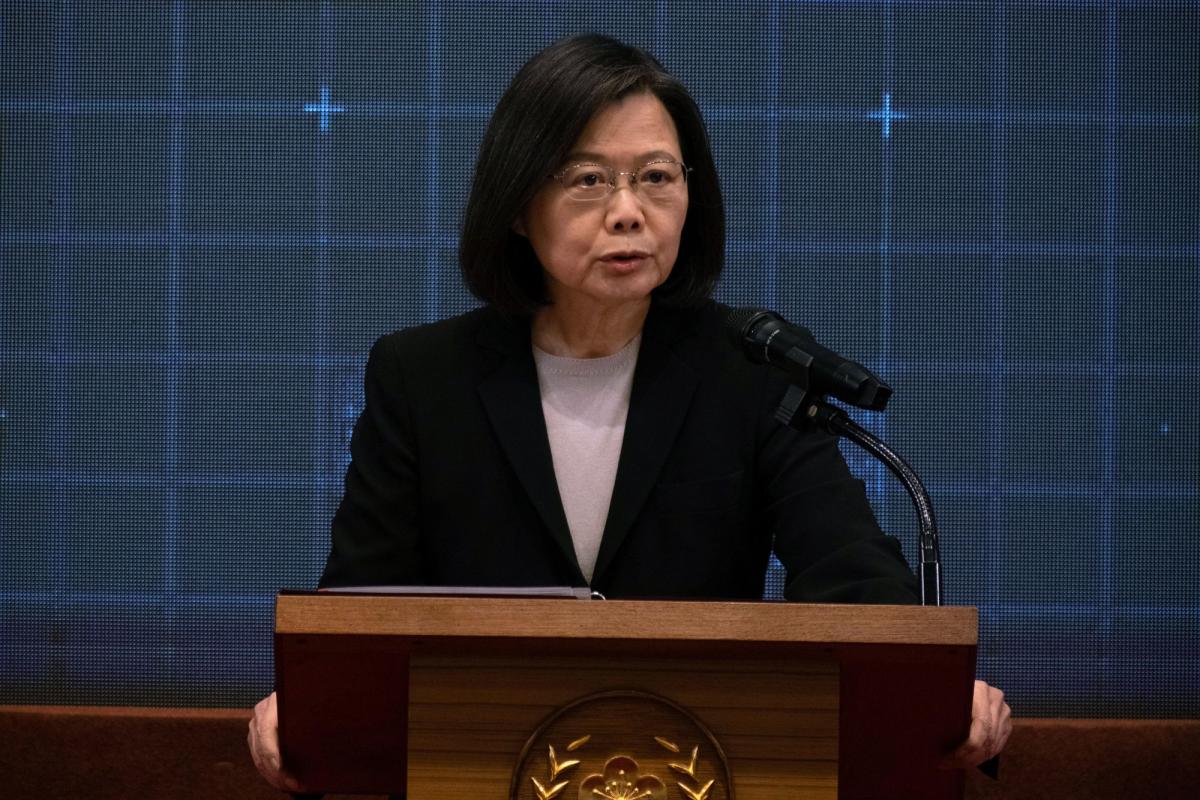 Taiwan’s Tsai Lauds Japan’s New Security Strategy, Kyodo Says